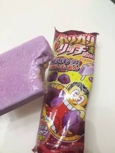 ガリガリくん　紫芋