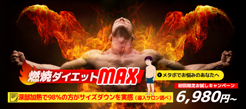 燃焼ダイエットMAX